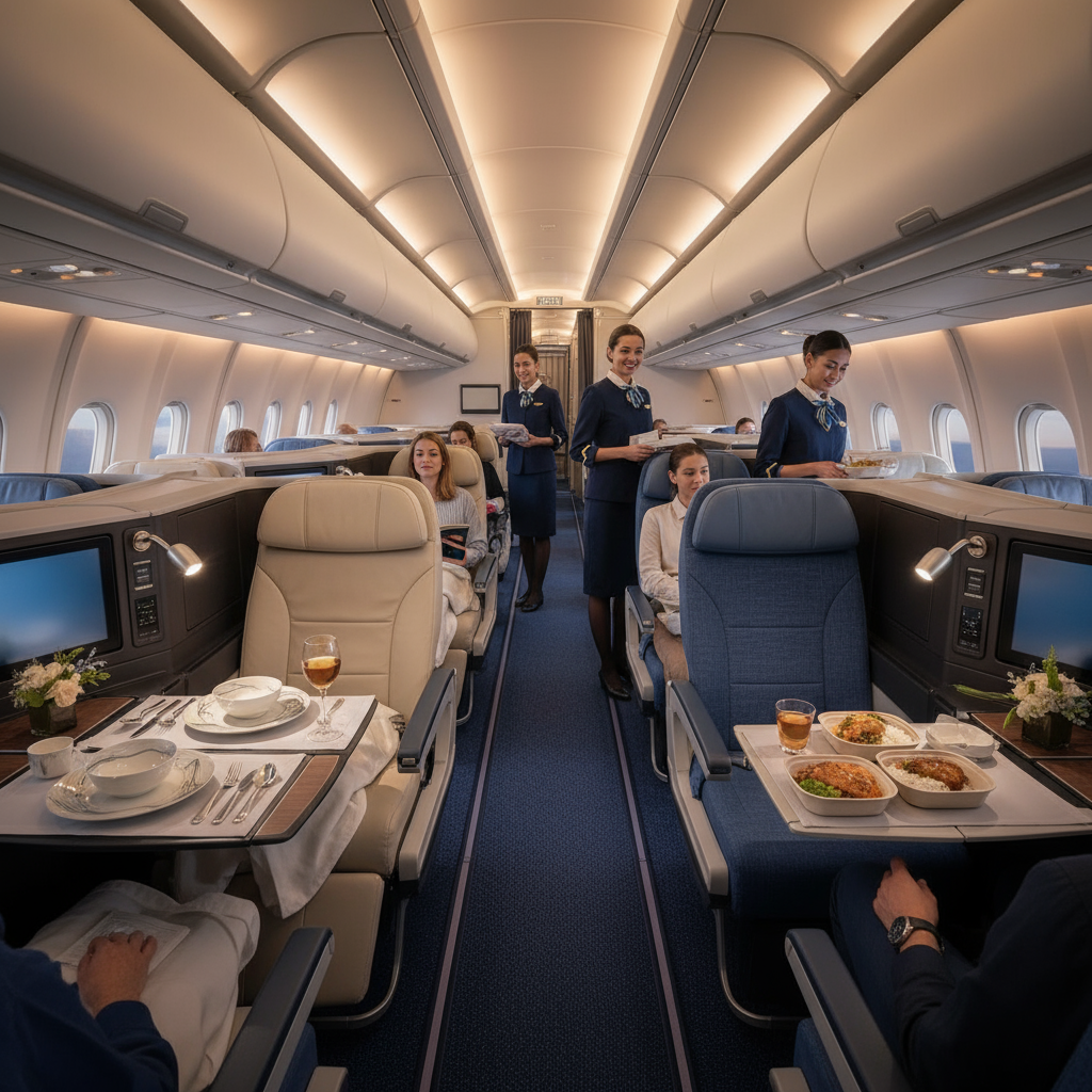 KLM introduserer nytt servicekonsept for både Business og Economy Class på interkontinentale flyvninger