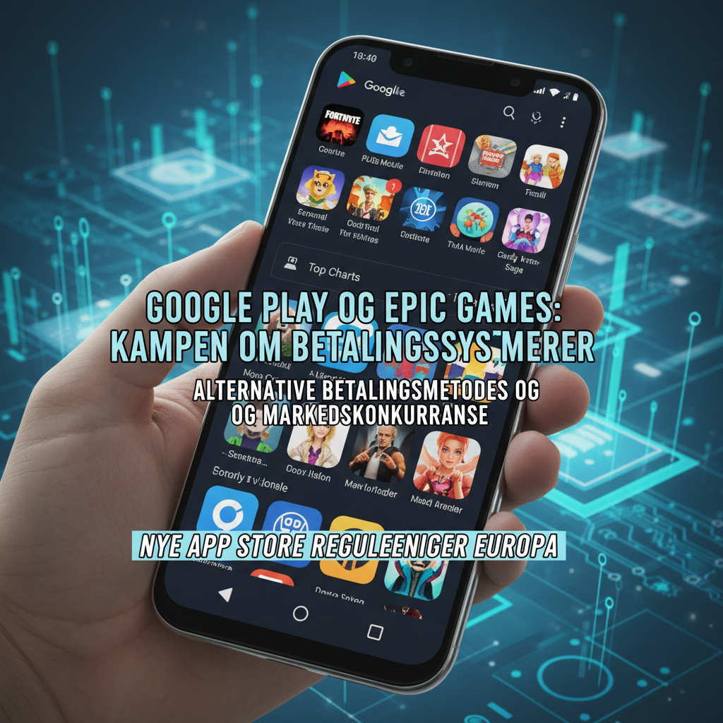 Google Play og Epic Games: Kampen om appbutikkens fremtid og konkurranselovgivning