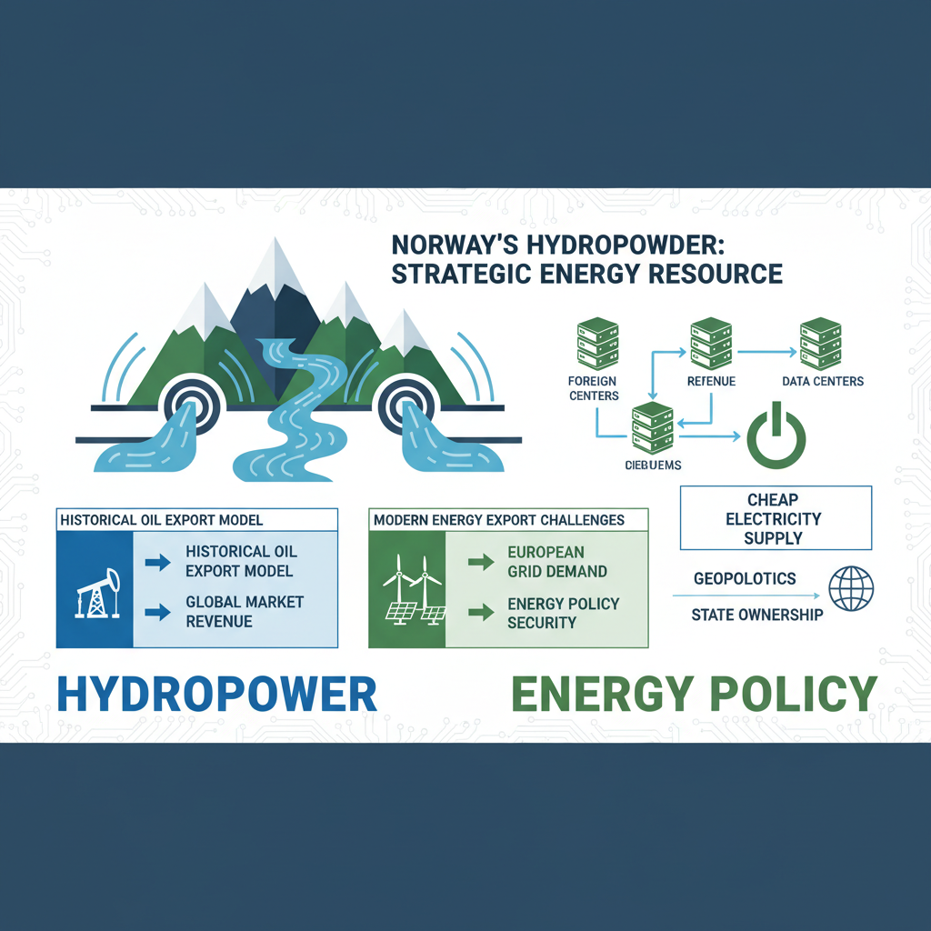 Norges vannkraft og energimodellen: En geopolitisk ressurs under press