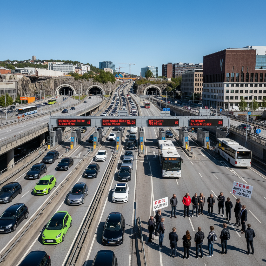 Bilistene betalte rekordhøye bompenger i 2024 – Økende bomringer og høyere bompengetakster skaper bekymring