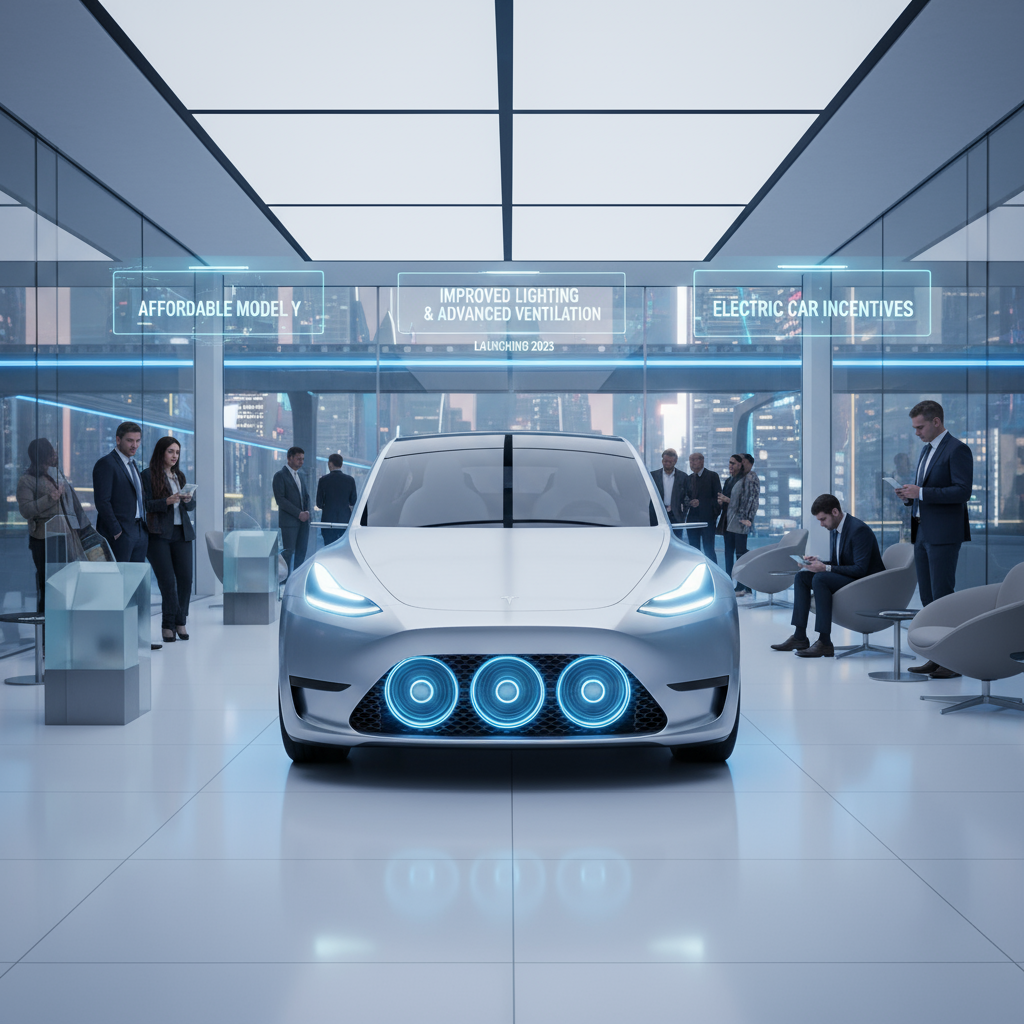 Tesla forbereder lansering av billigere modell i 2025 – nye frontlys og vifter skaper forventninger