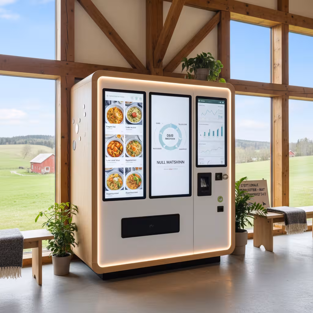 Grabeat lanserer smarte automater med sunn og varm mat 24/7