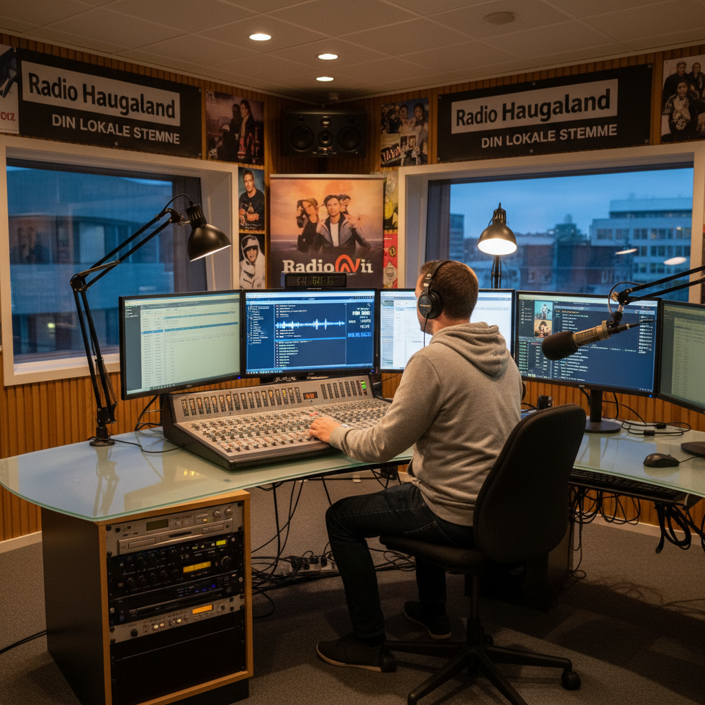 Konflikt rundt NRKs dekning av musikkavspillinger på Radio Haugaland: Egil Martin Solberg varsler rettslige skritt