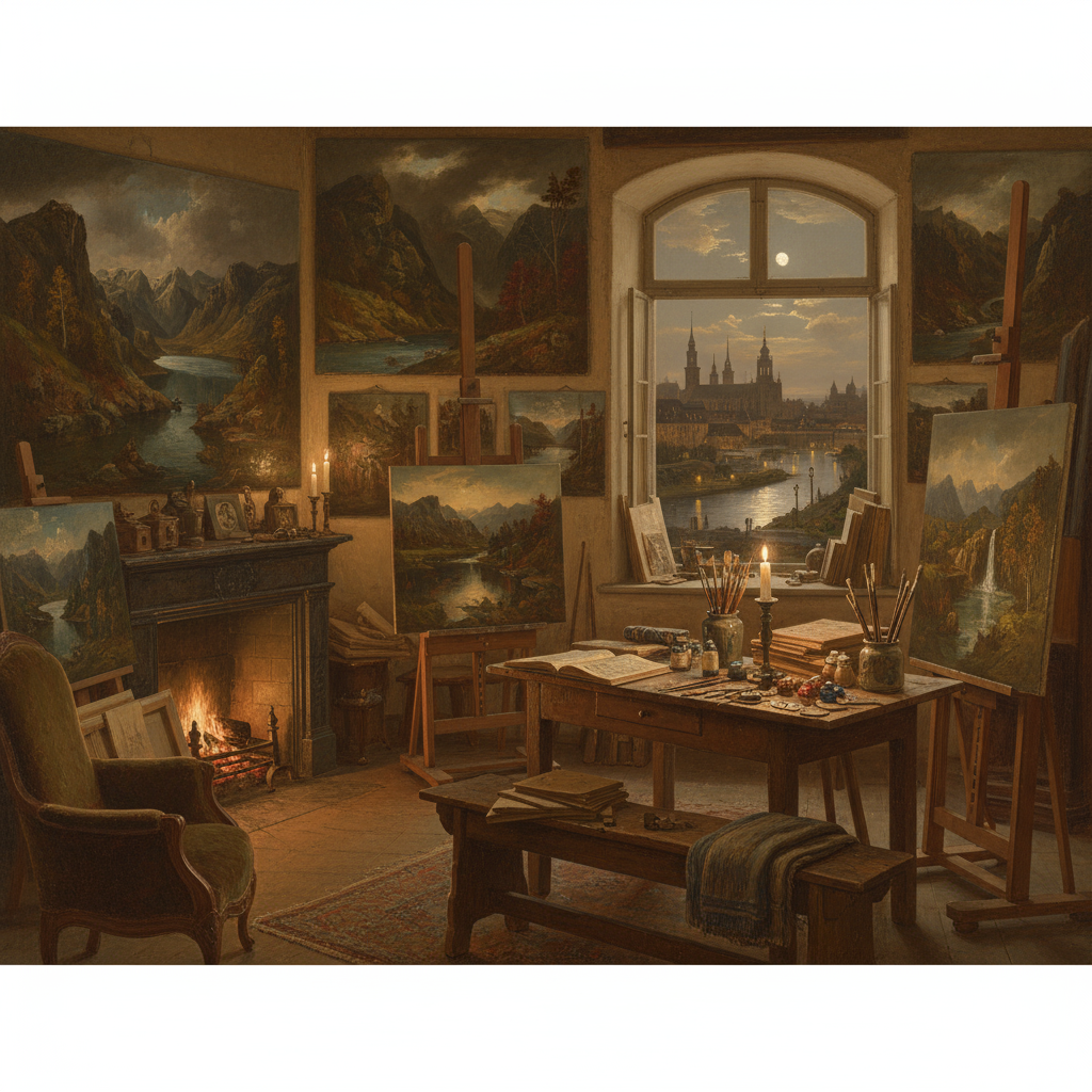 Johan Christian Dahl – Norges første store romantiske maler i Dresden