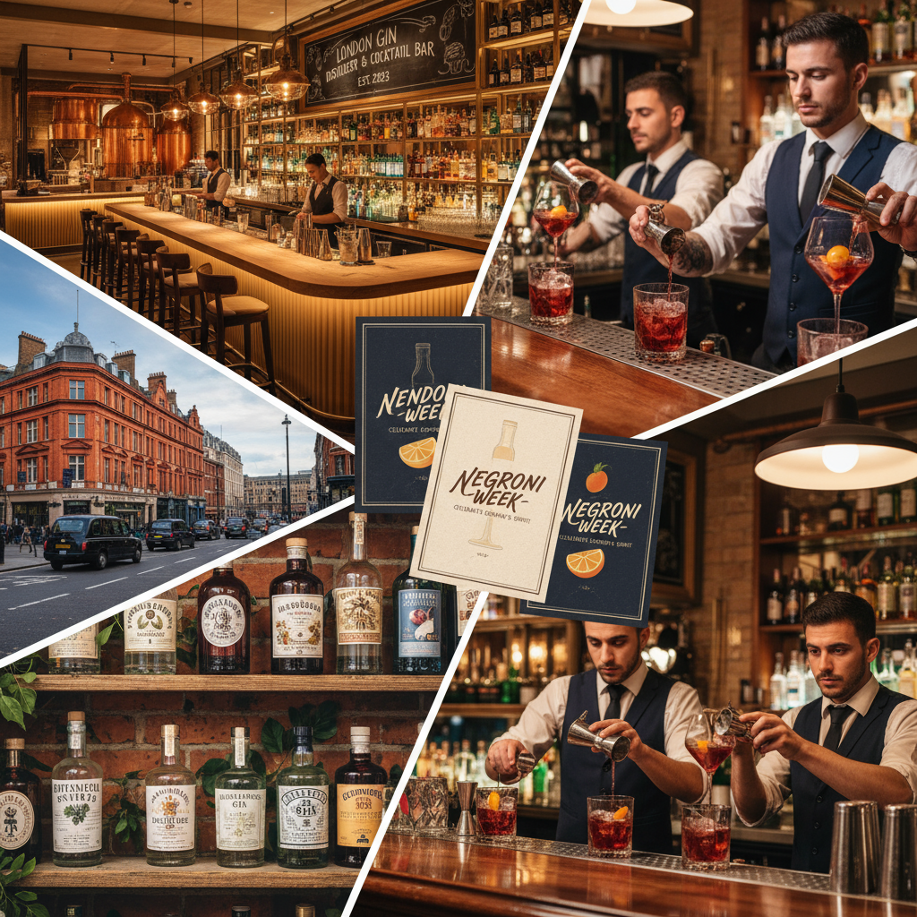Ginscenen i London: En guide til destillerier, barer og unike ginopplevelser
