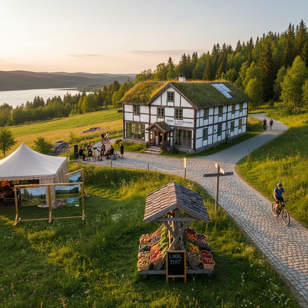 Historisk gjestfrihet og bærekraft ved Granavolden Hotel & Gjæstgiveri i Hadeland