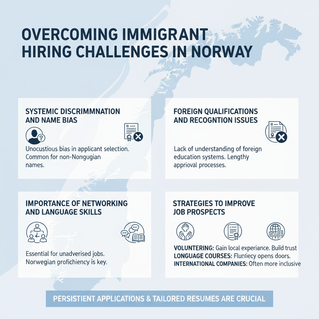 Navigating the Norwegian Job Market: Overcoming Immigrant Hiring Challenges