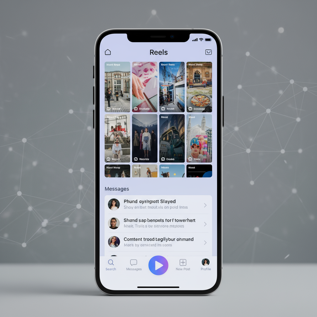 Instagram tester nytt design med større fokus på Reels og direktemeldinger