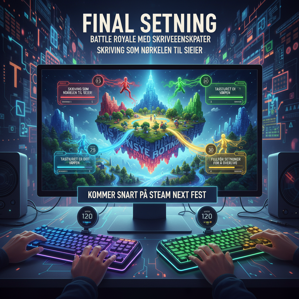 Final Sentence: Innovativt battle royale-spill med skriving i sentrum
