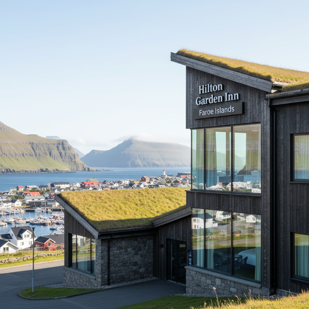 Hilton Garden Inn Faroe Islands i Tórshavn – luksus og kultur midt i Færøyene