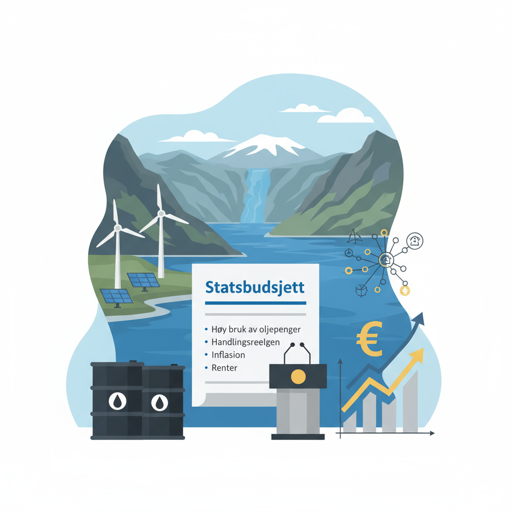 Norges økonomiske stabilitet og utfordringer med bruk av oljepenger