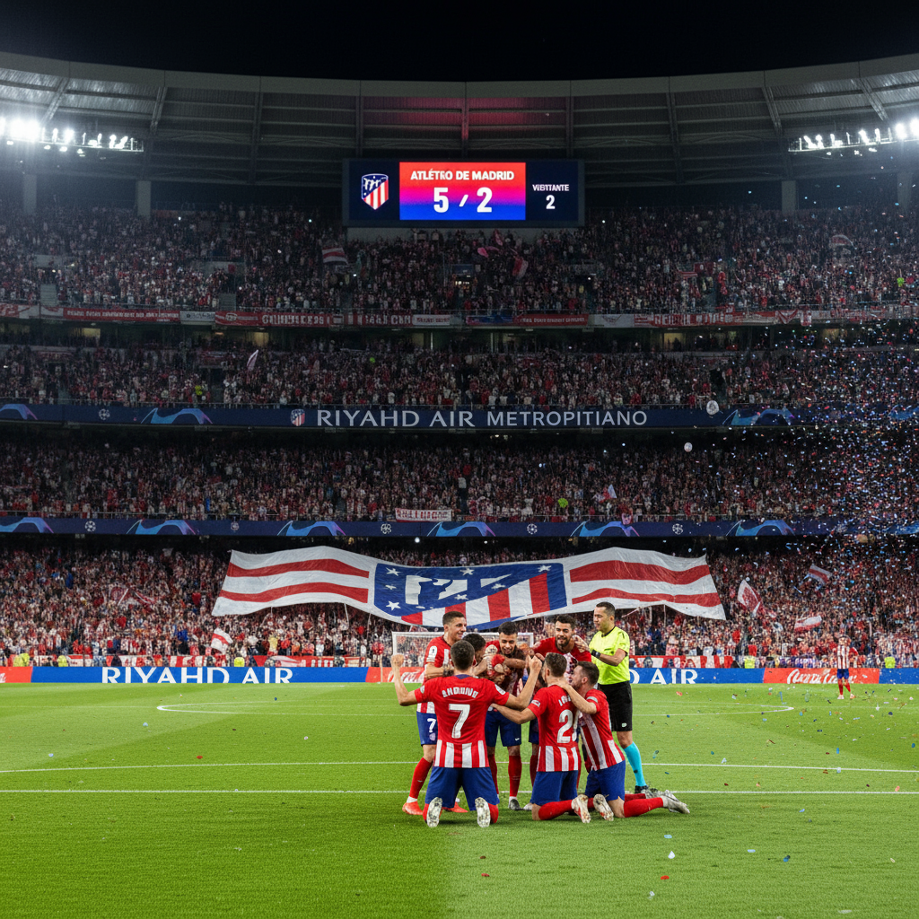 Atlético de Madrid snur sesongen med tre seire og Griezmanns 200 mål