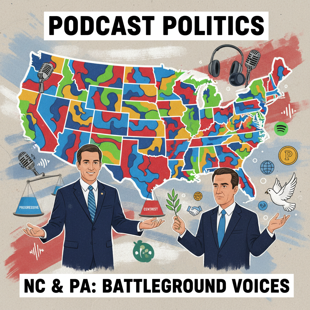 Gerrymandering og politisk makt i USA: Podkaster, Newsom og Trumps fredspris