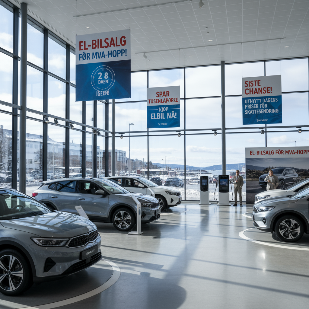 Kjøp bil nå før momsøkning i Norge – Elbilpriser og markedstips