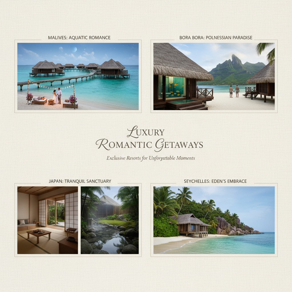 Top Luxury Resorts for Romantic Getaways: Ultimate Couples Escapes