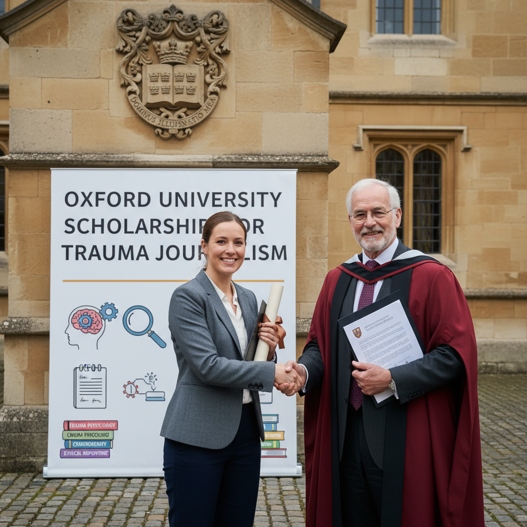 Håkon F. Høydal får stipend for traumejournalistikk ved Oxford University