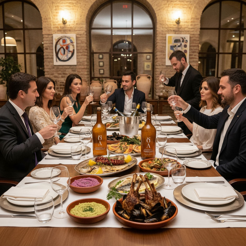 Chef Todd English and Haute Wine Society Celebrate Mediterranean Cuisine with Georgian Wines in NYC