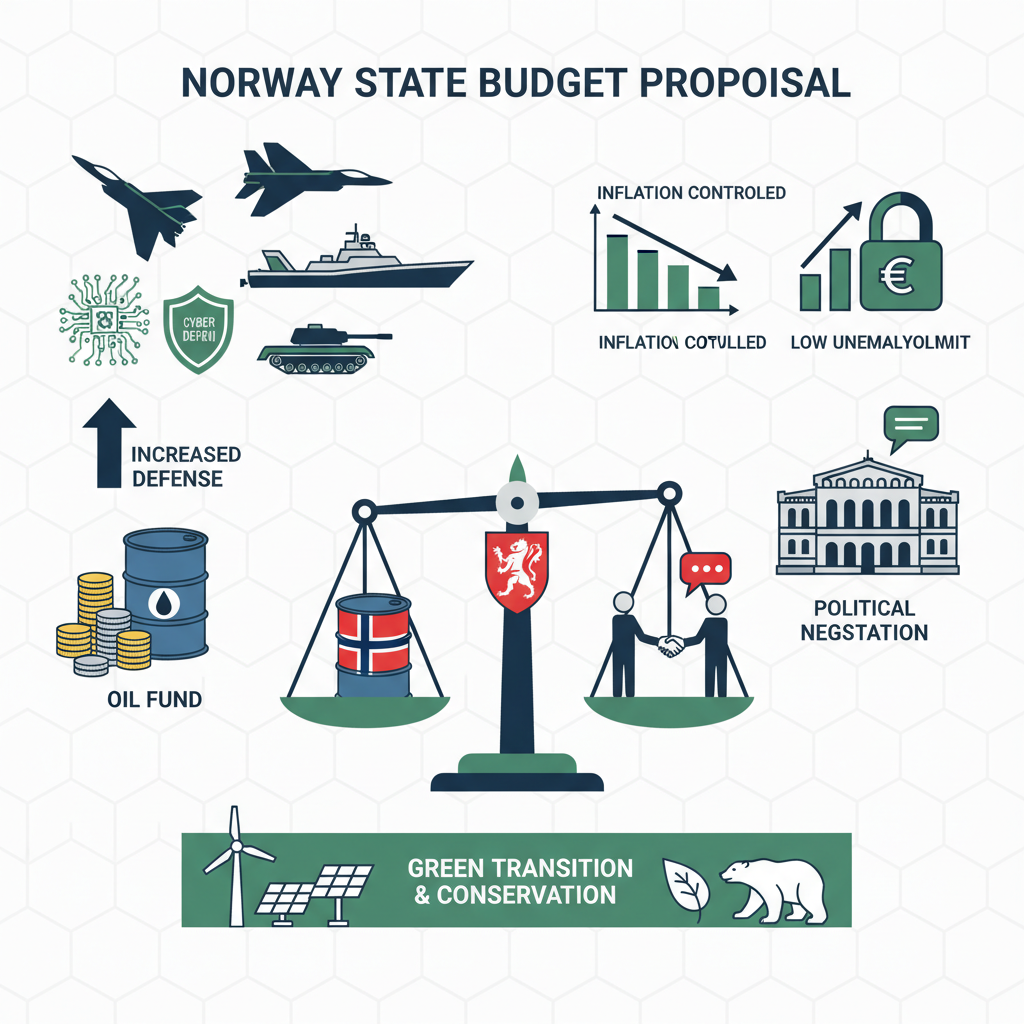 Norway's State Budget Proposal: Boosting Defense and Ensuring Economic Stability