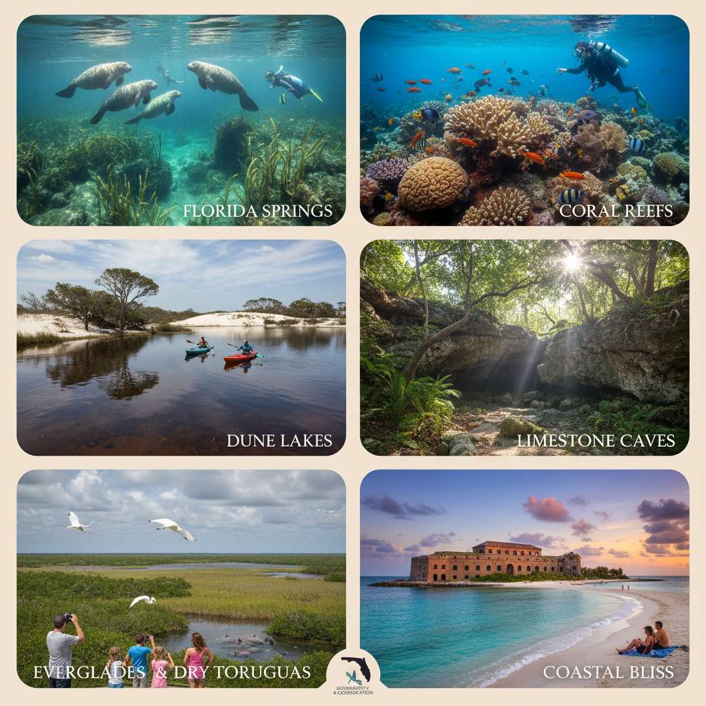 Exploring Florida’s Natural Wonders: Springs, Reefs, Parks & Wildlife