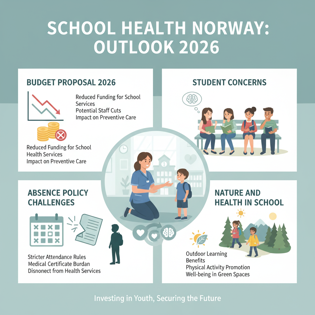 Regjeringens budsjettforslag 2026 truer skolehelsetjenesten og elevenes helse