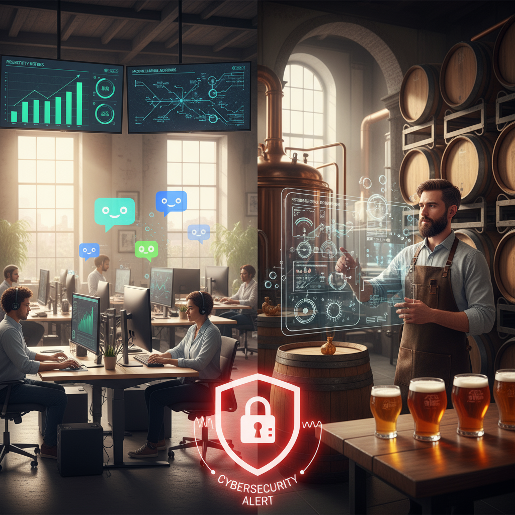 How AI is Revolutionizing Work, Cybersecurity, and Craft Beer Innovation
