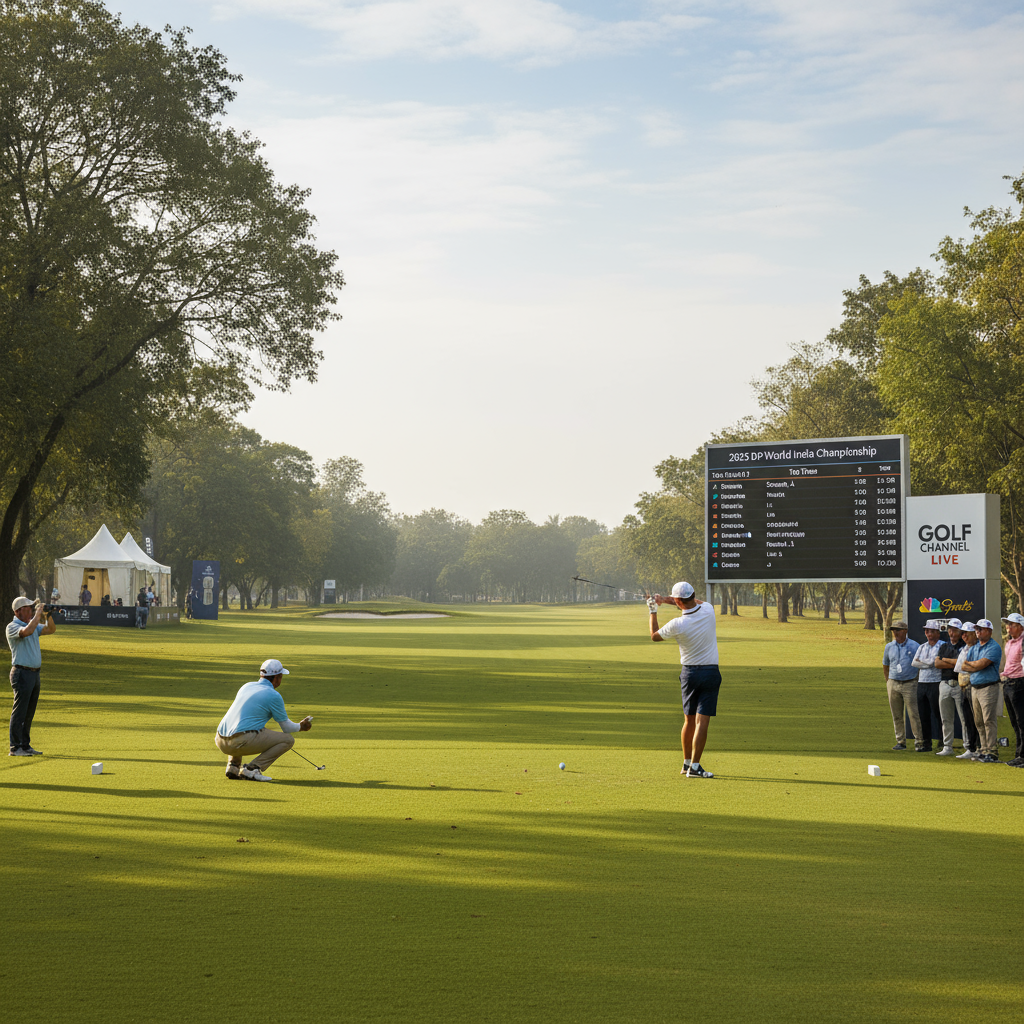 2025 DP World India Championship Round 2: Tee Times, Highlights & Live Coverage