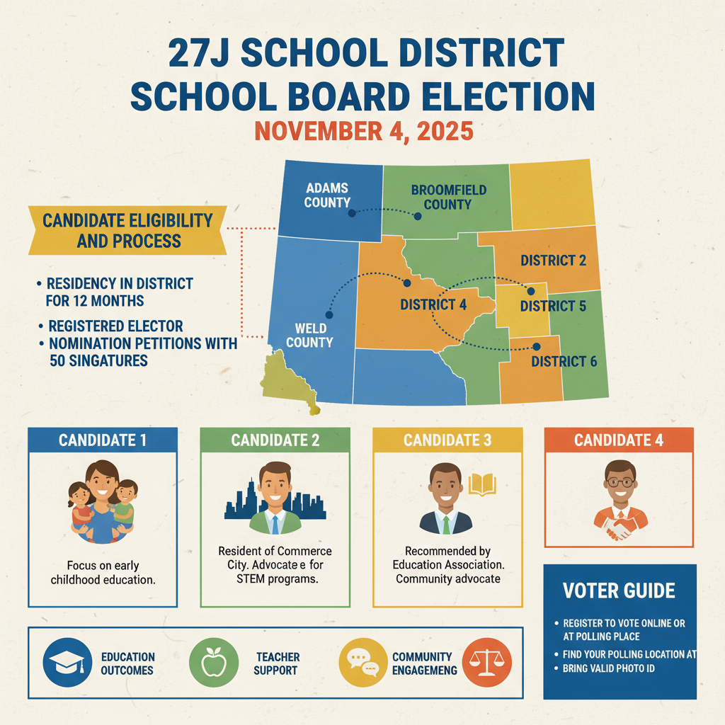 27J School District Board Election 2025: Candidates, Eligibility & Key Issues