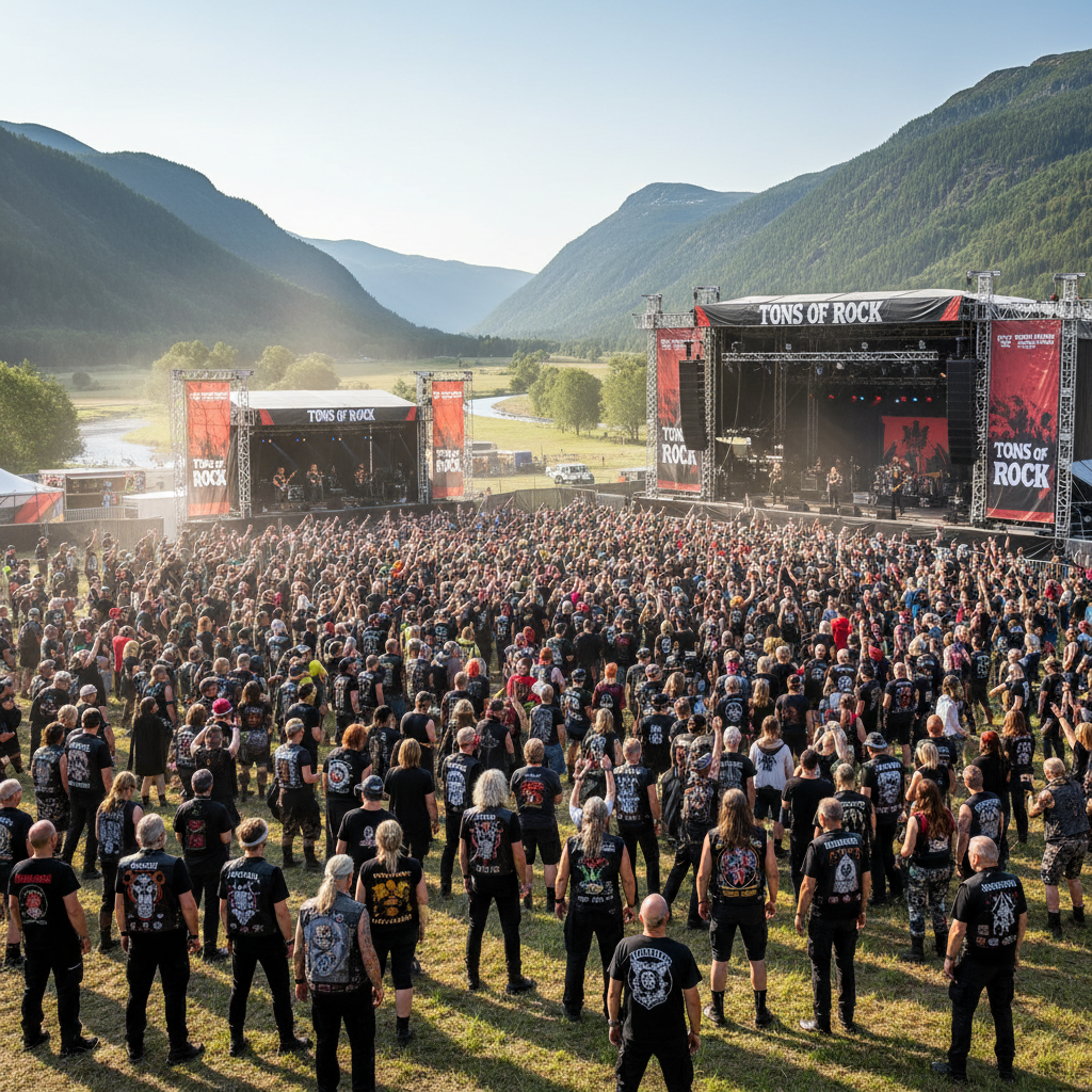 Rekordsalg og Generasjonsskifte ved Tons of Rock Festivalen 2026