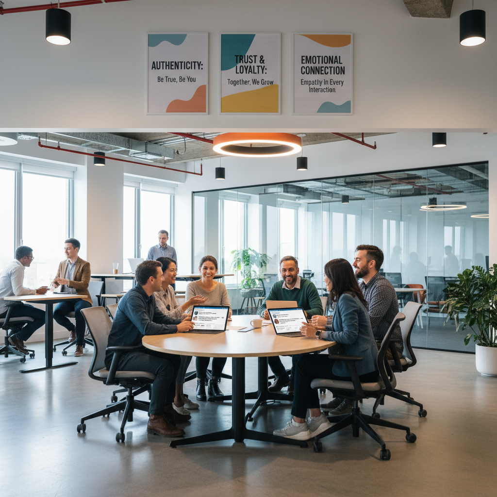 Autentisk arbeidsgivermerkevarebygging med personlige verdier og LinkedIn