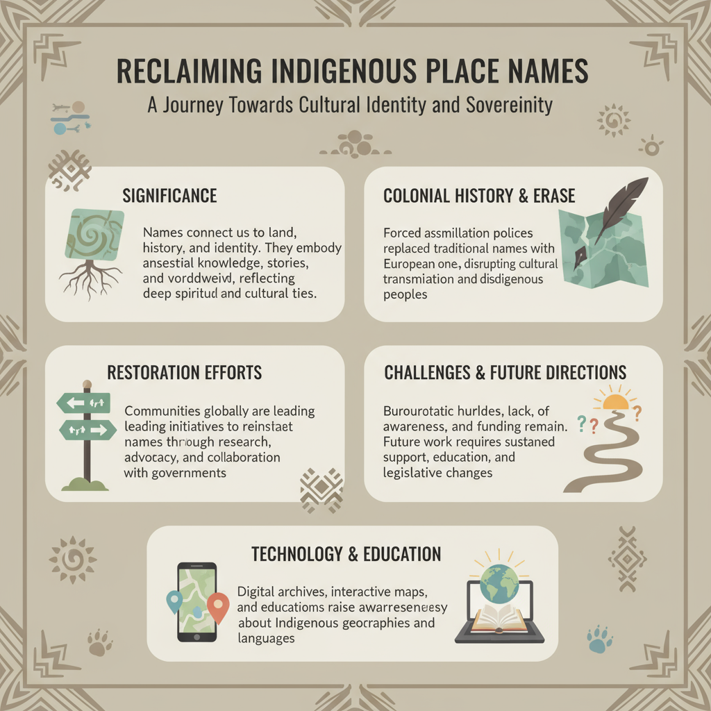 Reclaiming Indigenous Place Names for Cultural Identity and Sovereignty