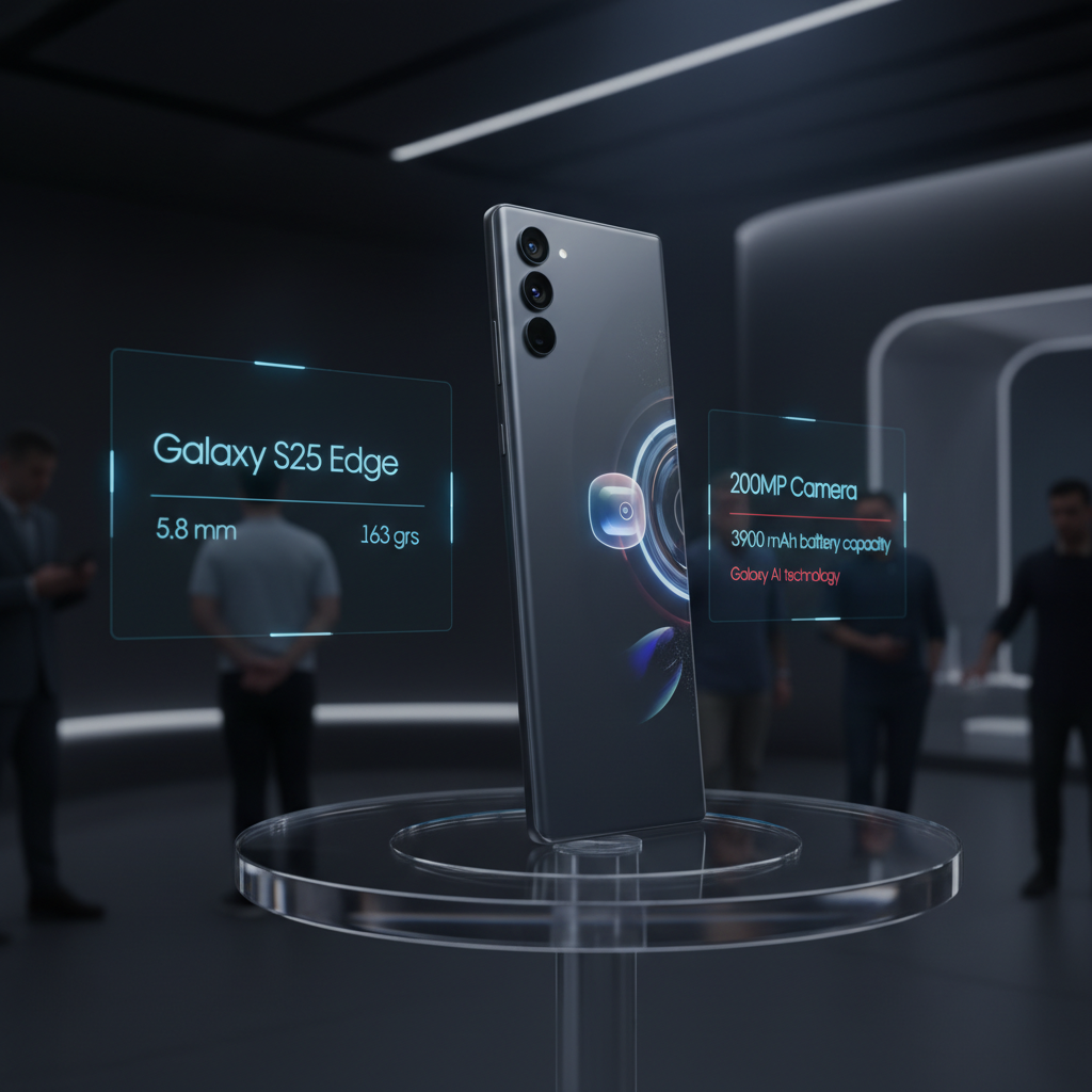 Samsung legger ned Galaxy S25 Edge etter svake salg og markedsskifte