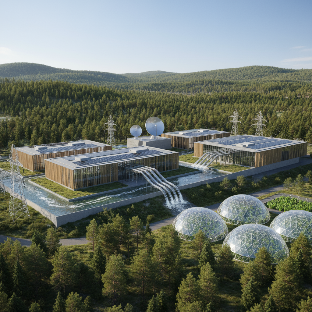 Kinesisk krypto-investor bygger KI-datasenter i Tydal med mål om 20 mrd kroner innen 2026