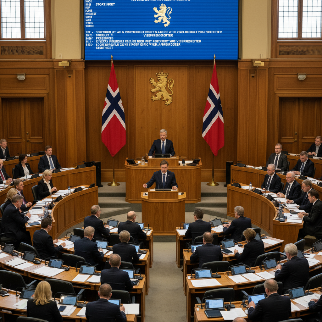 Masud Gharahkhani gjenvalgt som stortingspresident – nøkkelrolle i norsk politikk