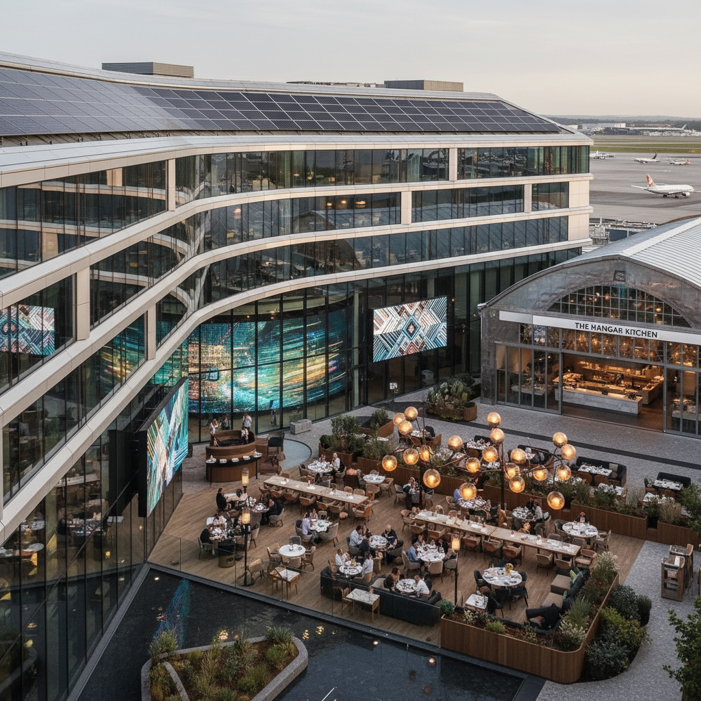 Thon Hotel Oslo Airport åpner Norges største konferansehotell med 10 000 plasser