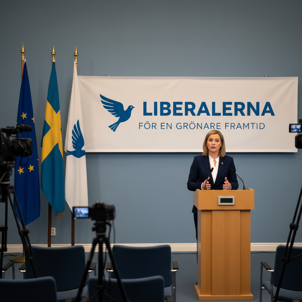 Romina Pourmokhtari nominerad till Liberalernas partiledare – kommenterar inte