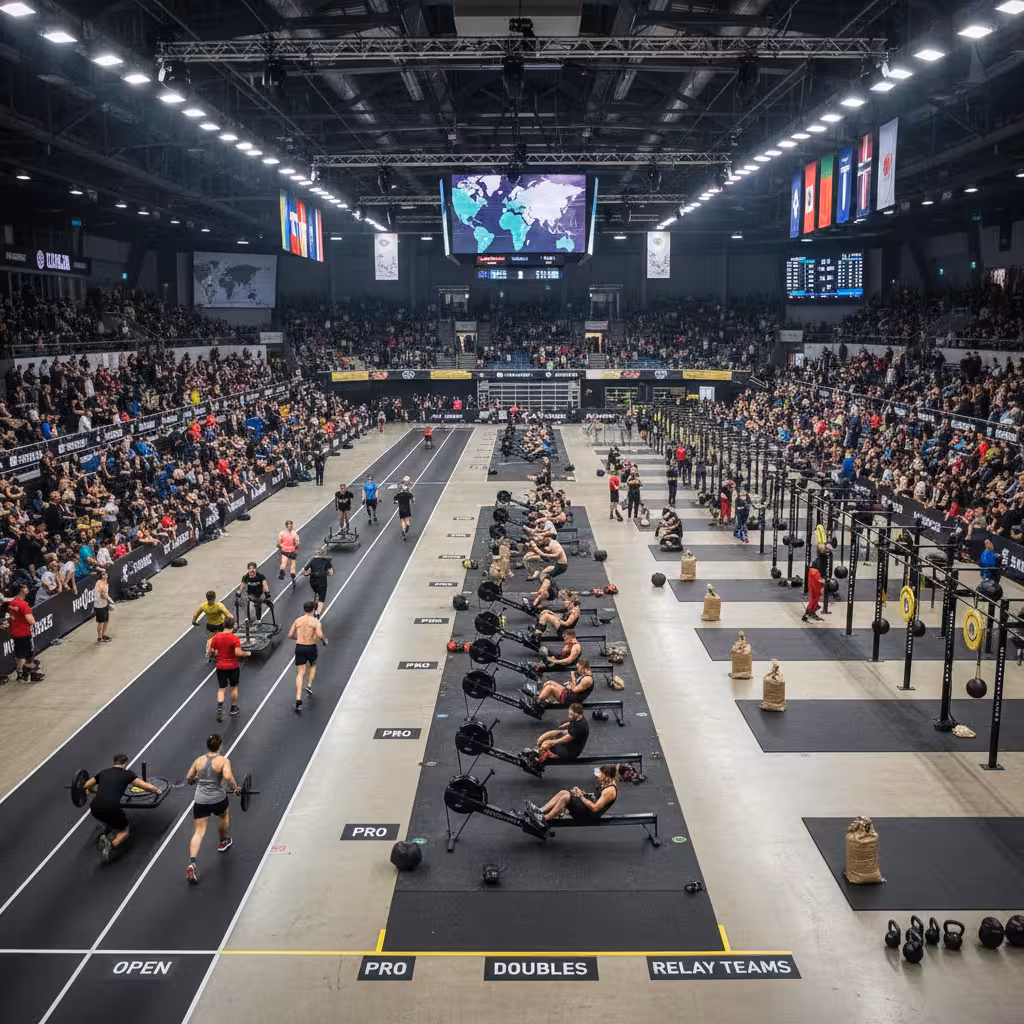HYROX: Global innendørs fitnesskonkurranse for alle nivåer med løping og funksjonell trening