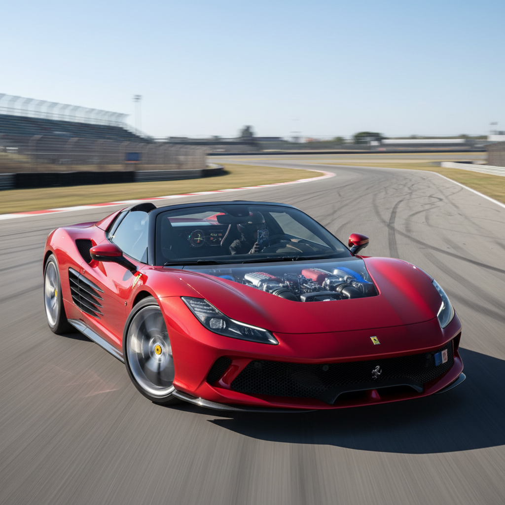 Ferrari 849 Testarossa: Ny hybridbil med 1 036 hk och ikoniskt namn
