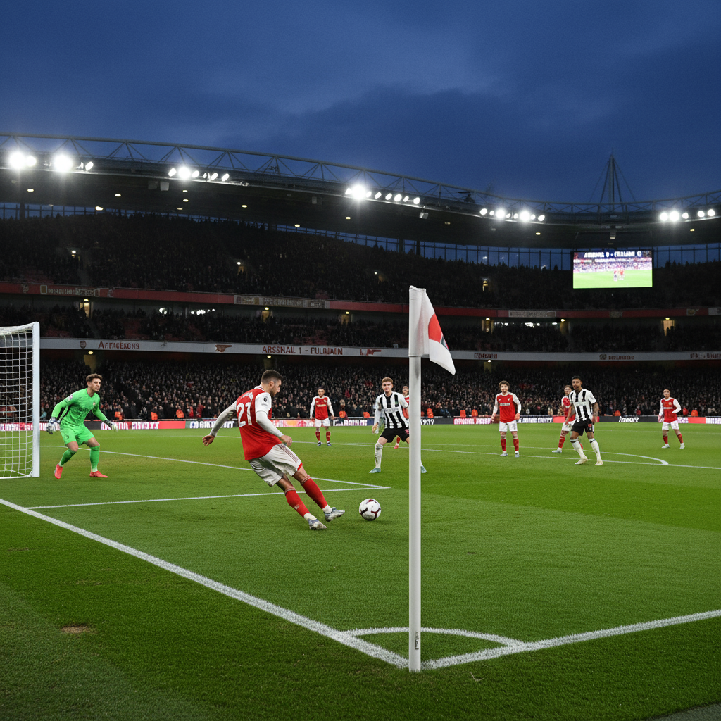 Leandro Trossard avgör när Arsenal besegrar Fulham och återtar serieledning