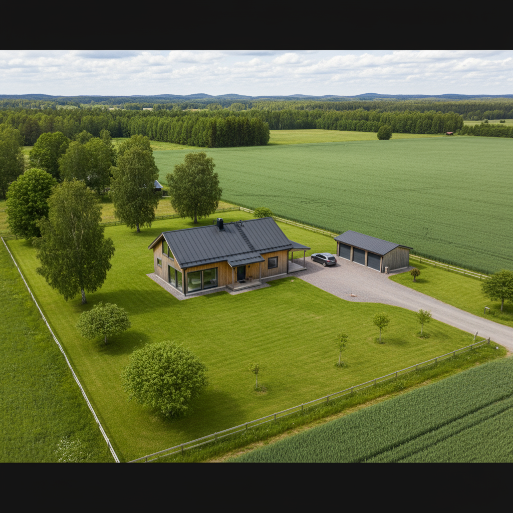 Försäljning av lantbruksfastighet på Skämsta 139 i Tierp klar för 4 miljoner kronor
