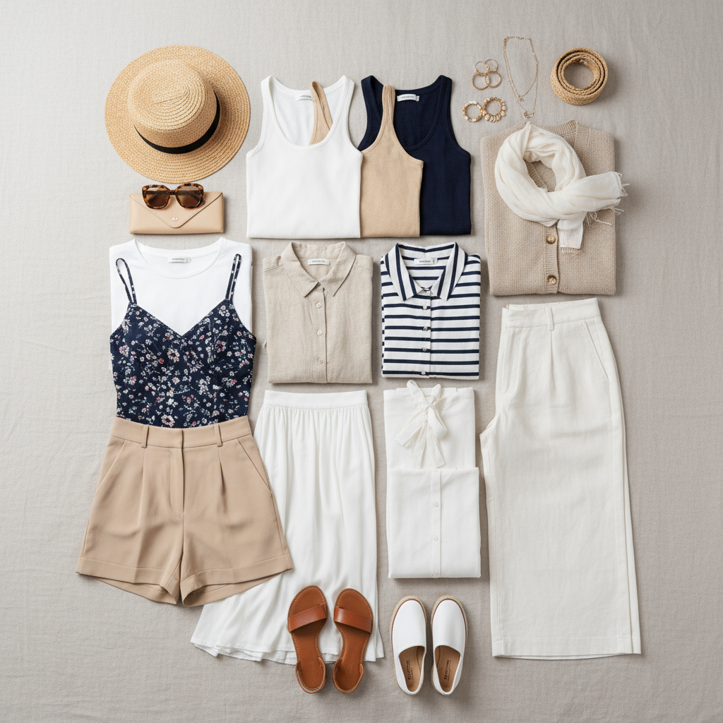 How to Build a Versatile Summer Capsule Wardrobe for Vacation