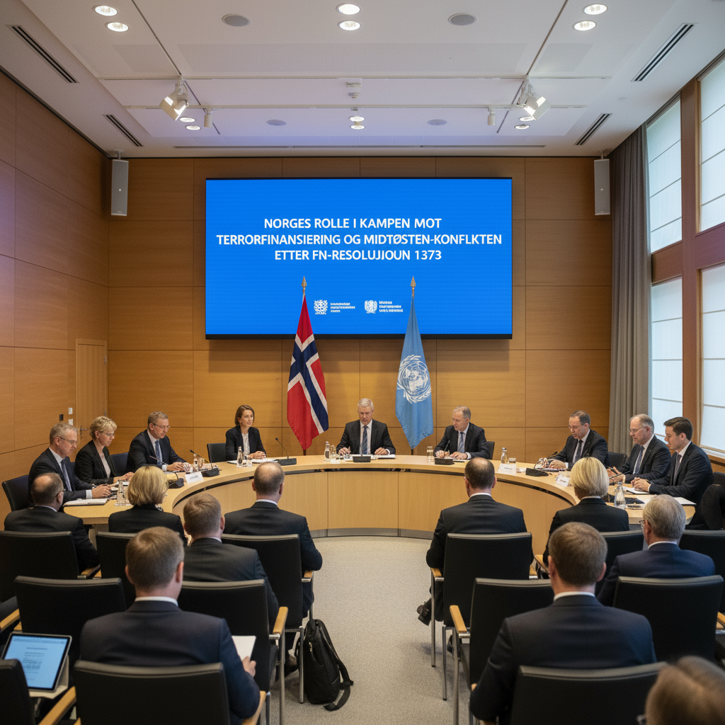 Norges rolle i terrorfinansiering og Midtøsten-konflikten etter FN-resolusjon 1373