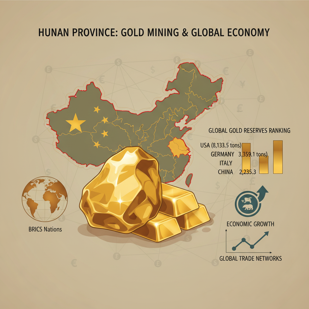 Massive Gold Discovery in China’s Hunan Province Reshapes Global Gold Markets