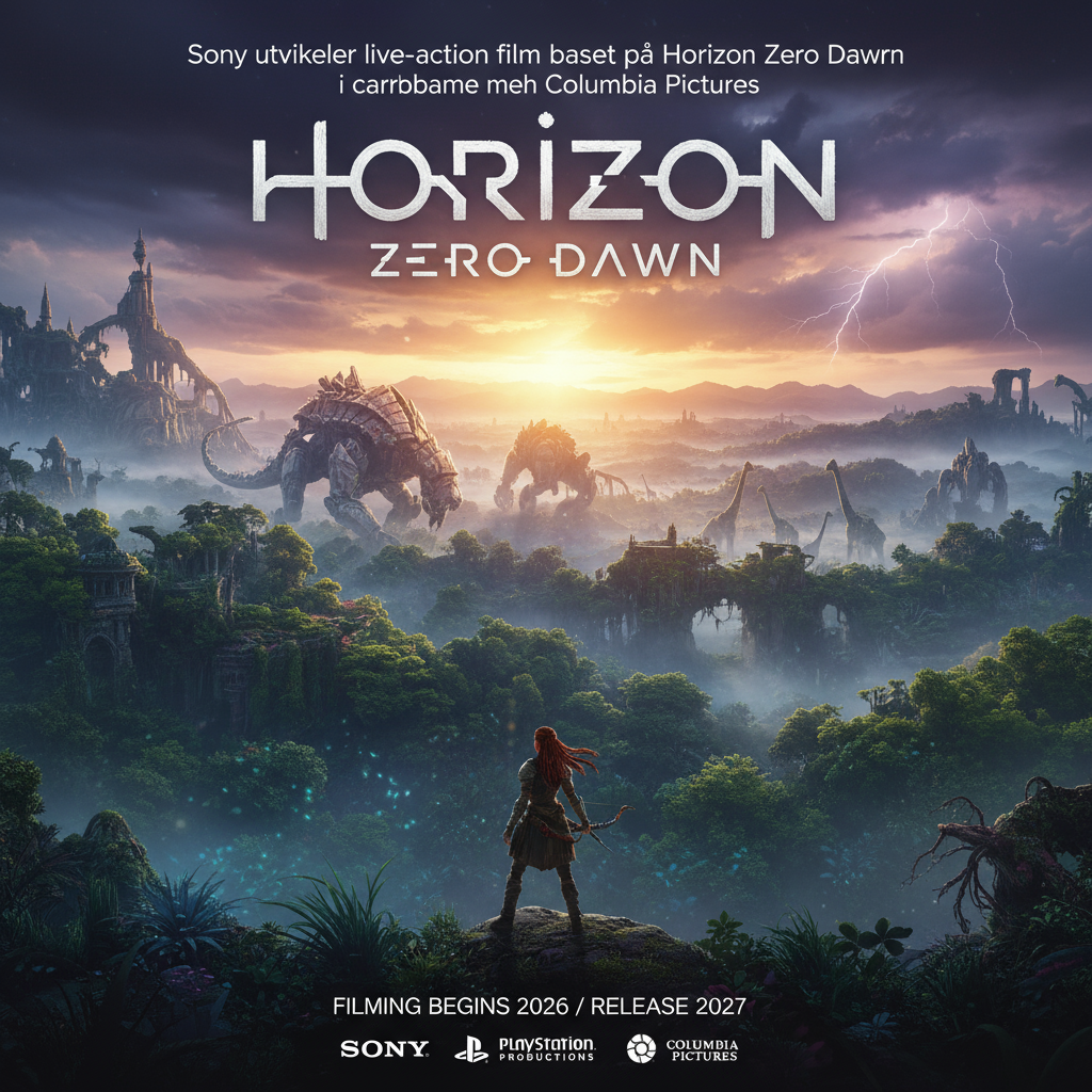 Sony utvikler live-action Horizon Zero Dawn-film med Columbia Pictures