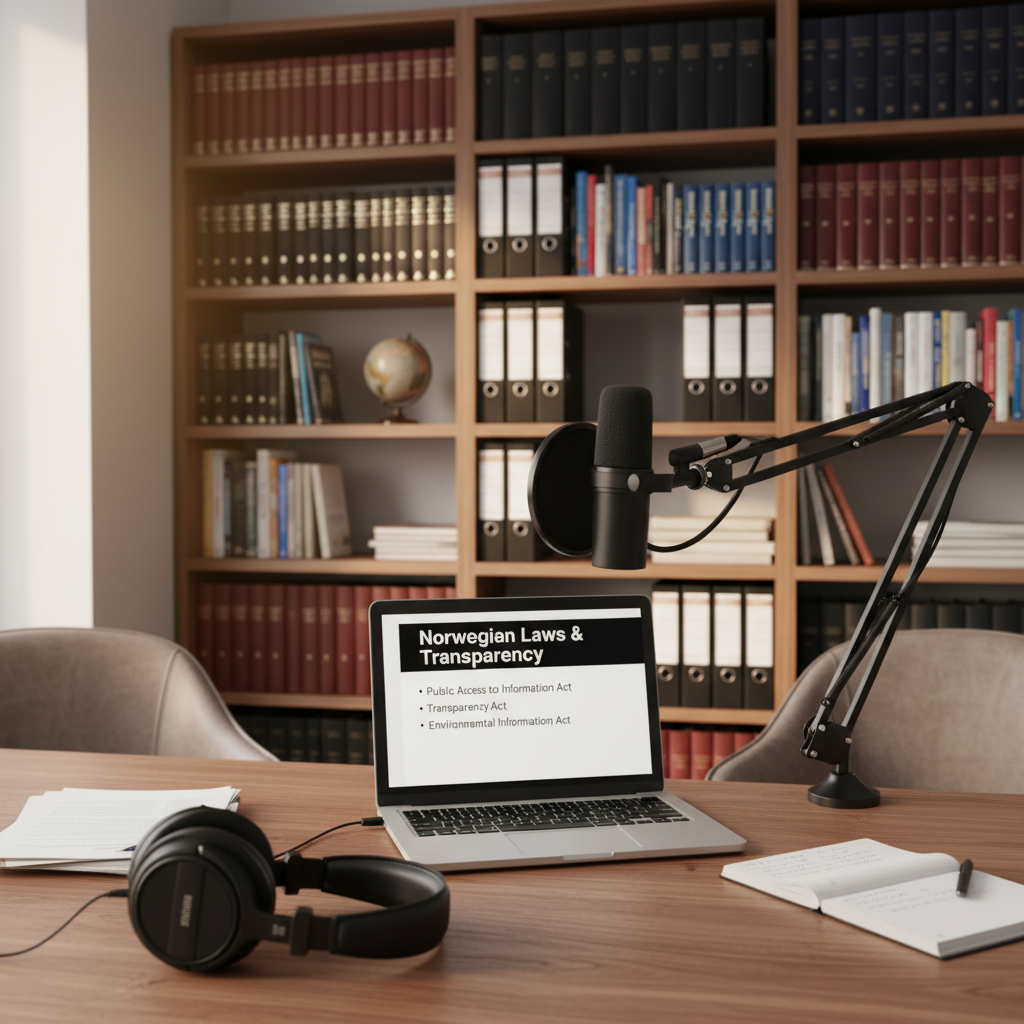 Innsynsrett i journalistikk: Lovverk, metoder og balanser i Norge