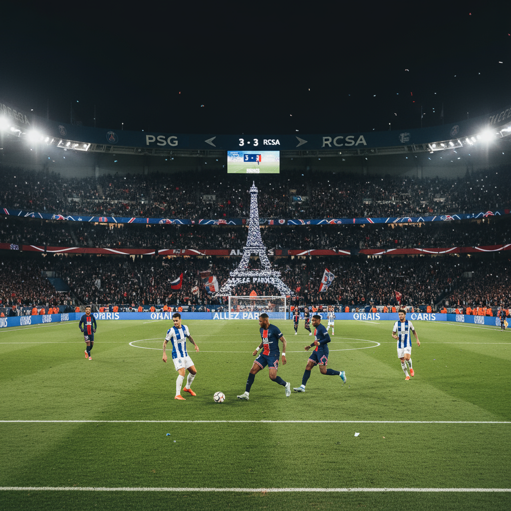 Strasbourg overrasker med 3-3 mot PSG i Ligue 1 sesongåpning