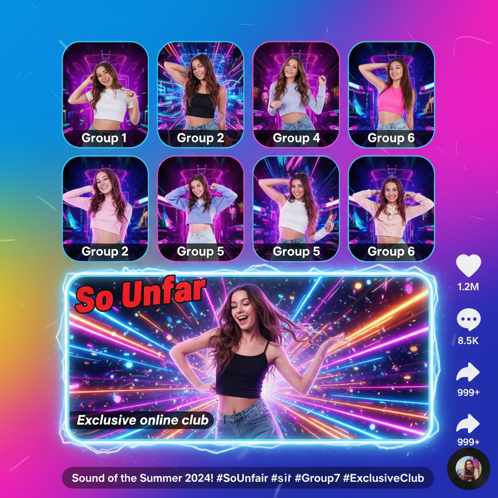 Group 7 TikTok Trend: How Sophia James’ Viral Campaign Sparked a Social Media Phenomenon