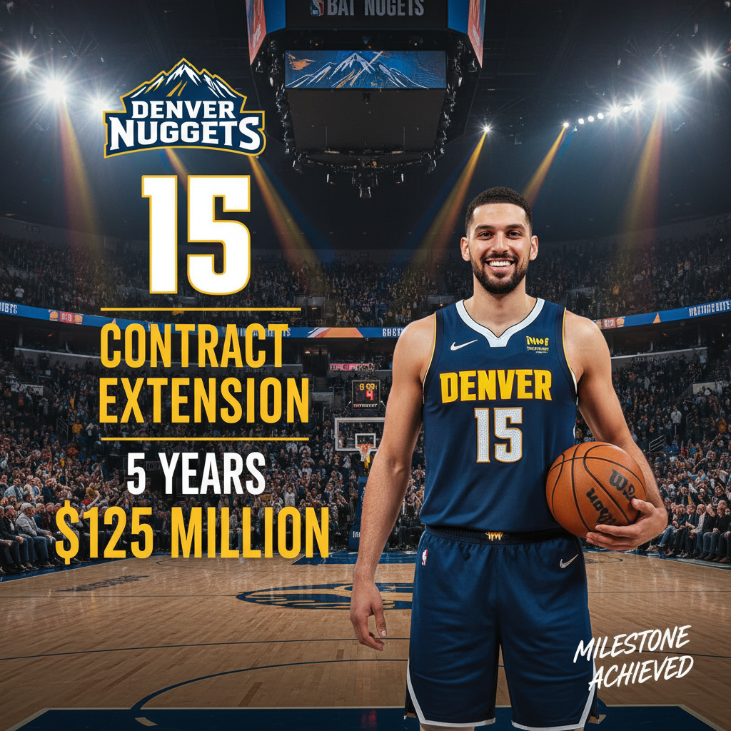 Christian Braun Agrees to $125M, 5-Year Extension with Denver Nuggets