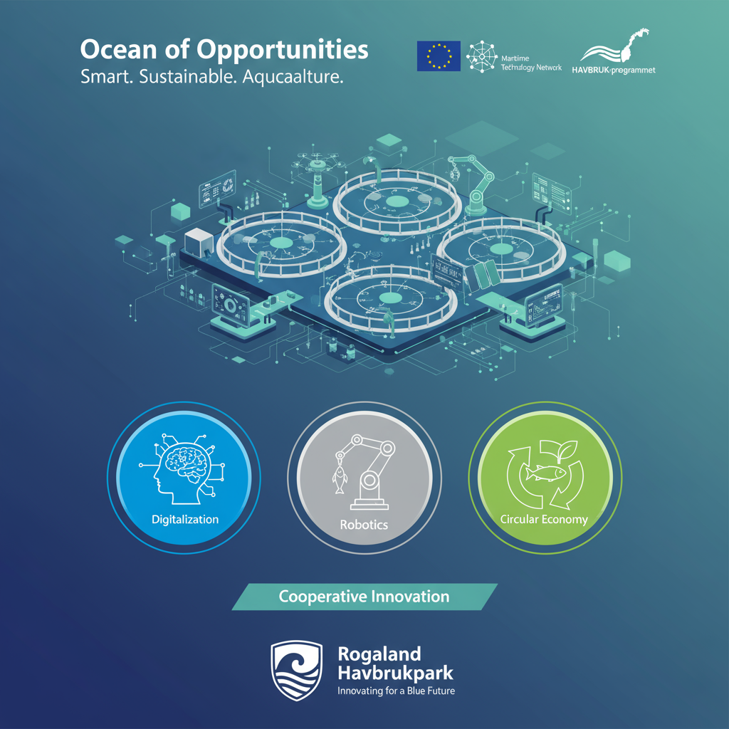 Innovasjon og bærekraft i norsk havbruksnæring med EU-finansiert satsing