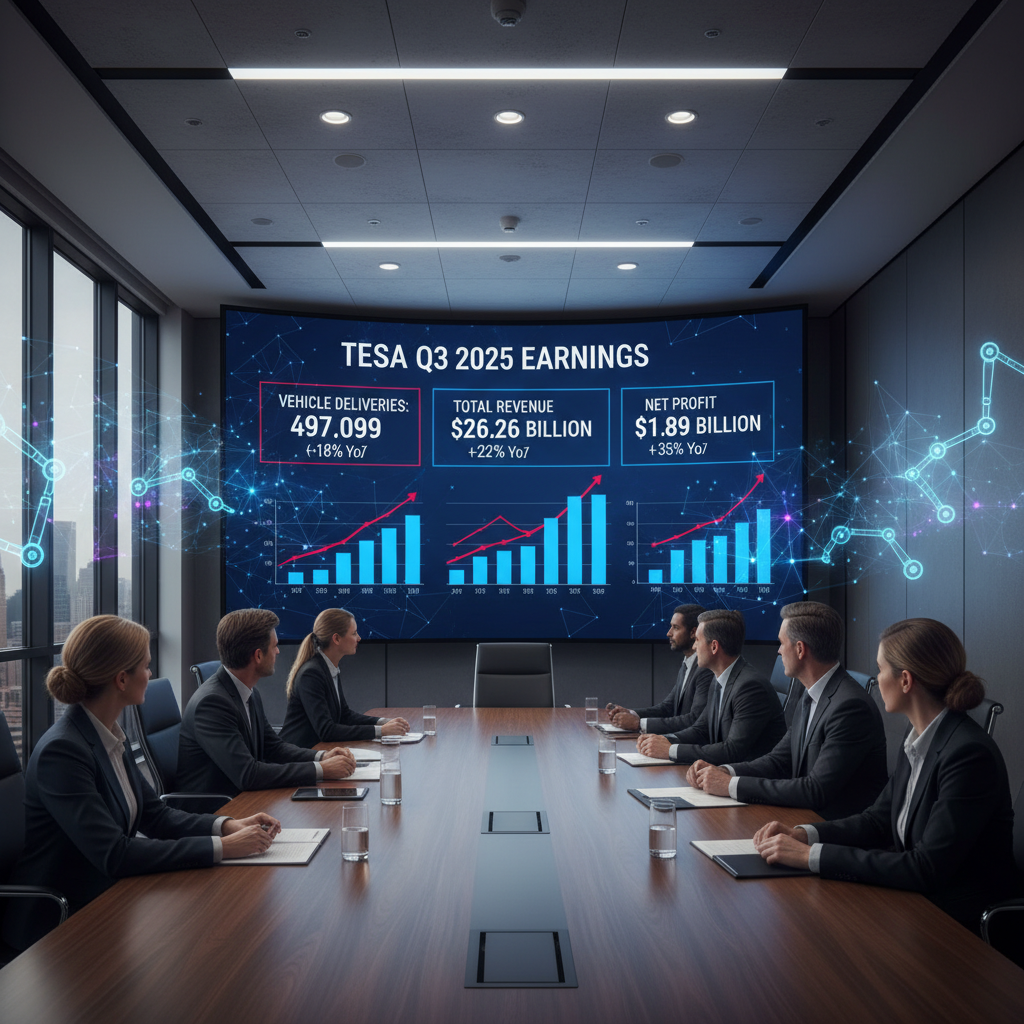 Tesla Q3 2025 Earnings Preview: Record Vehicle Deliveries Amid Profit Challenges