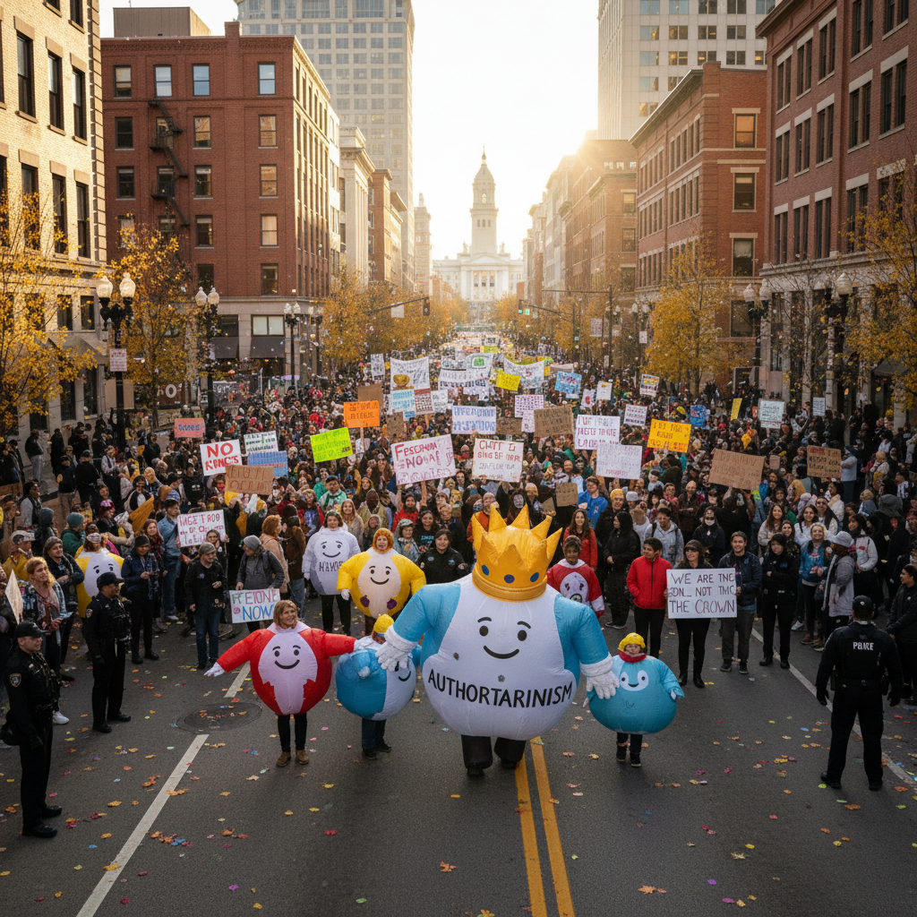 No Kings-protestene i USA 2025: Nasjonale markeringer mot autoritære tendenser